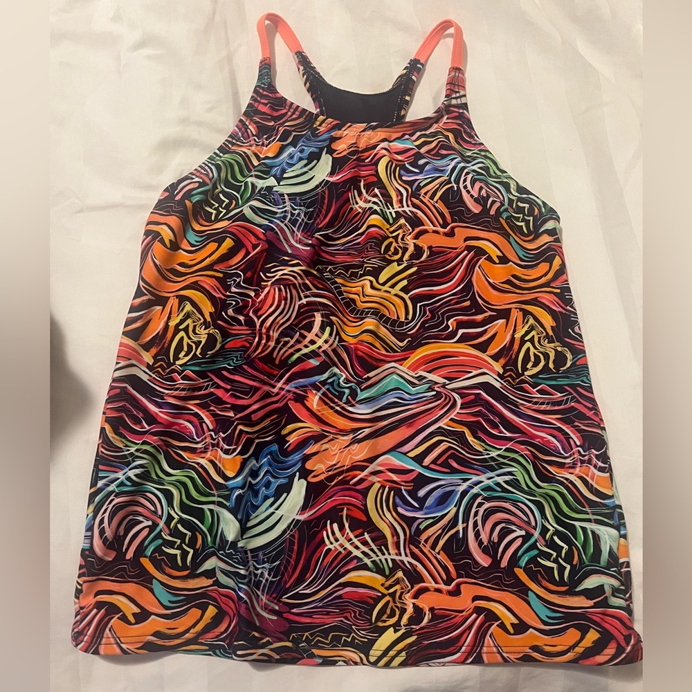 Athleta Kids Swim Tank Top - Multicolor